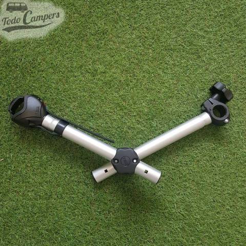 Brazo Bike Block Pro D2 Negro - Fiamma. Portabicicletas para furgoneta, autocaravana o caravana