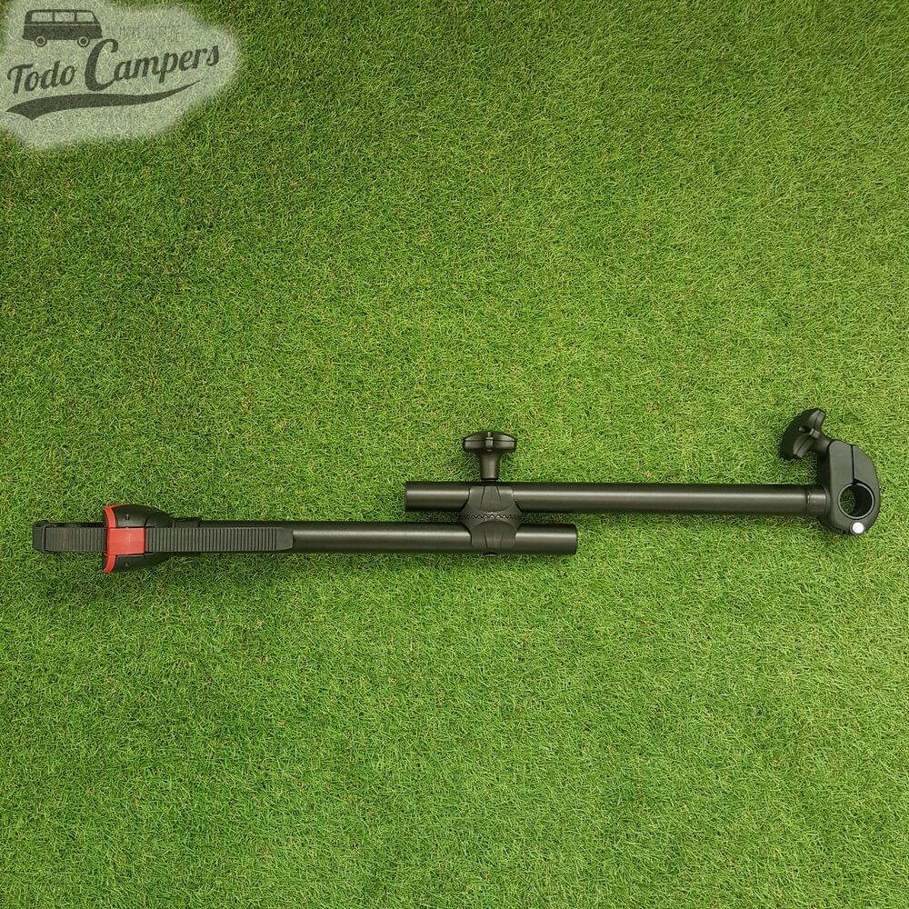 Braço Bike Block Pro S D3 Deep Black estendido necessário para ampliar de 2/3 a 4 bicicletas.