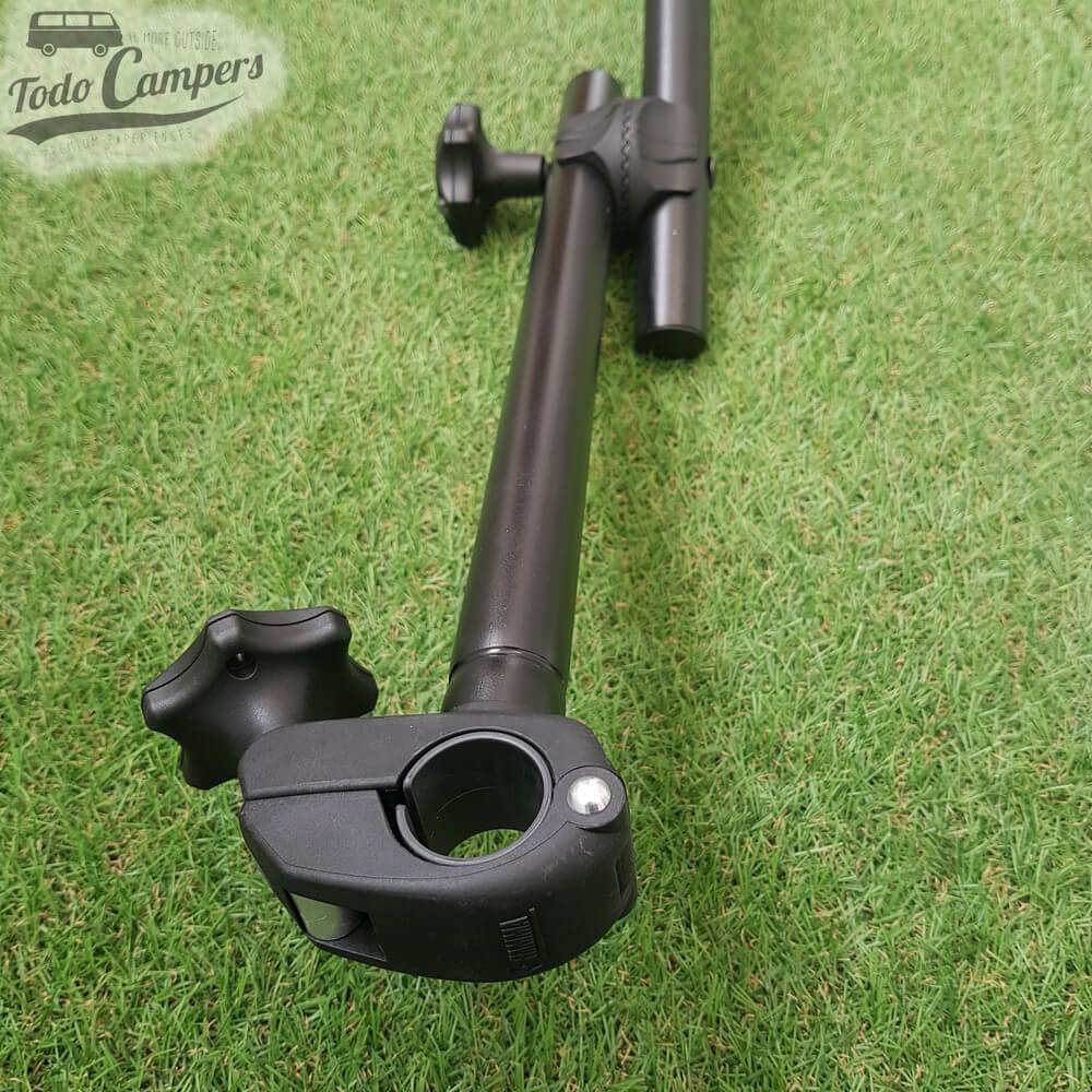 Brazo del portabicicletas Deep Black de Fiamma. Portabicicletas para furgonetas, autocaravanas o caravanas