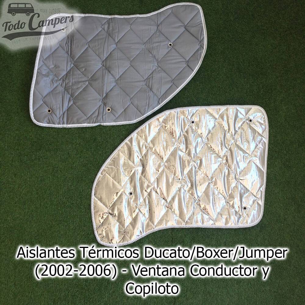 oscurecedores autocaravana ventana conductor y copiloto ducato jumper boxer 2002  a 2006