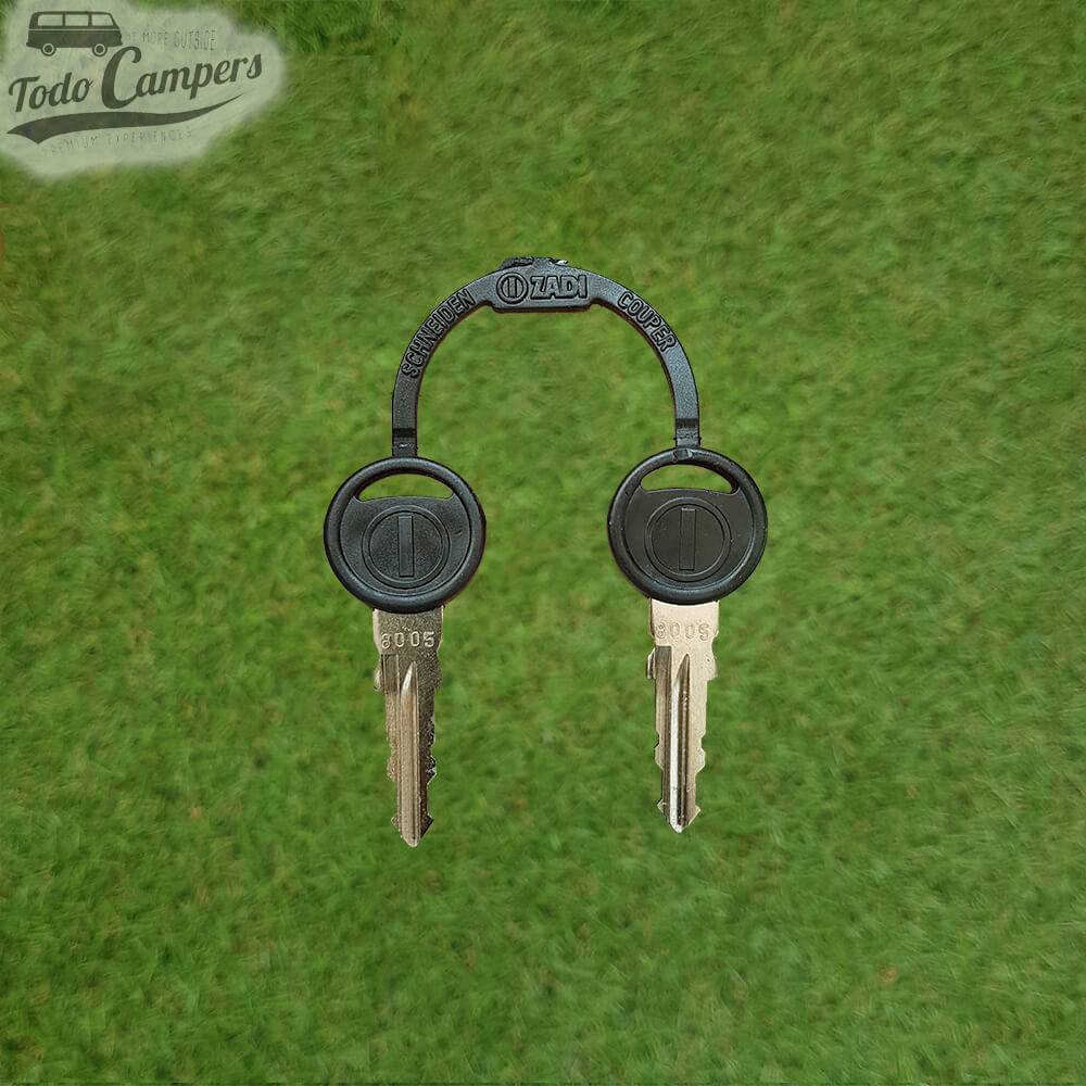 Tapón cerradura de repuesto. Incluye 2 llaves