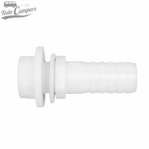 Pasamuros recto para mangueras