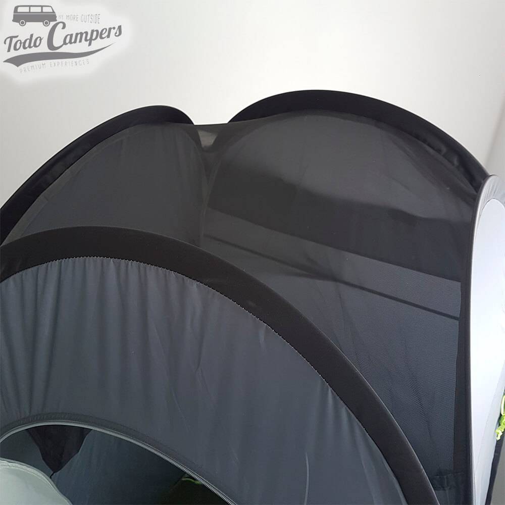 Parte de arriba de la cabina multiusos