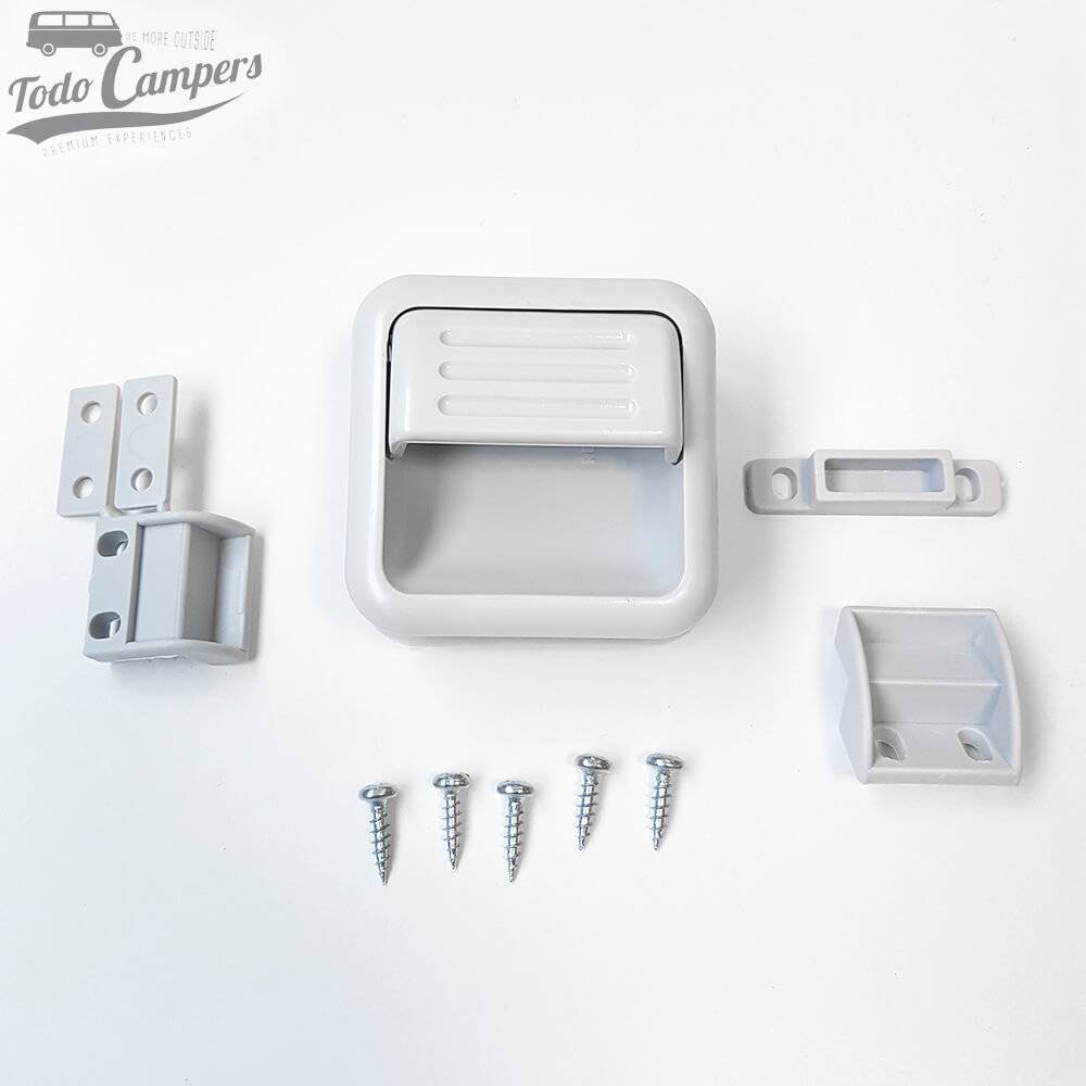 Kit de tornillos, anclajes y cierre Armarios Reimo Serie 2000 - Gris Claro