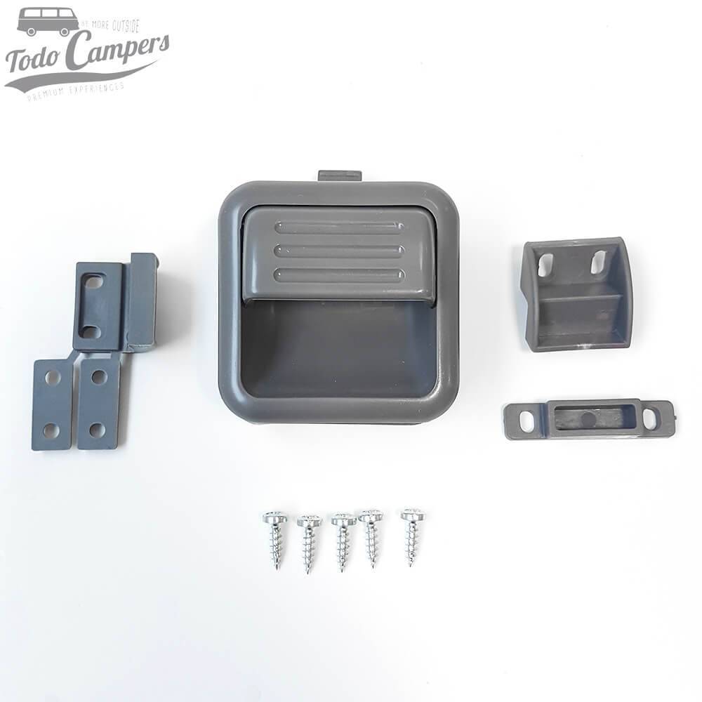 Kit de tornillos, anclajes y cierre Armarios Reimo Serie 2000 - Gris Oscuro