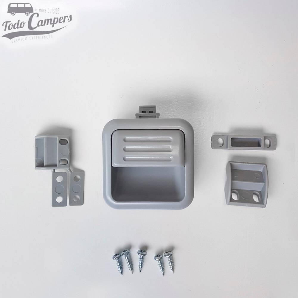 Kit de tornillos, anclajes y cierre Armarios Reimo Serie 2000 - Gris Medio