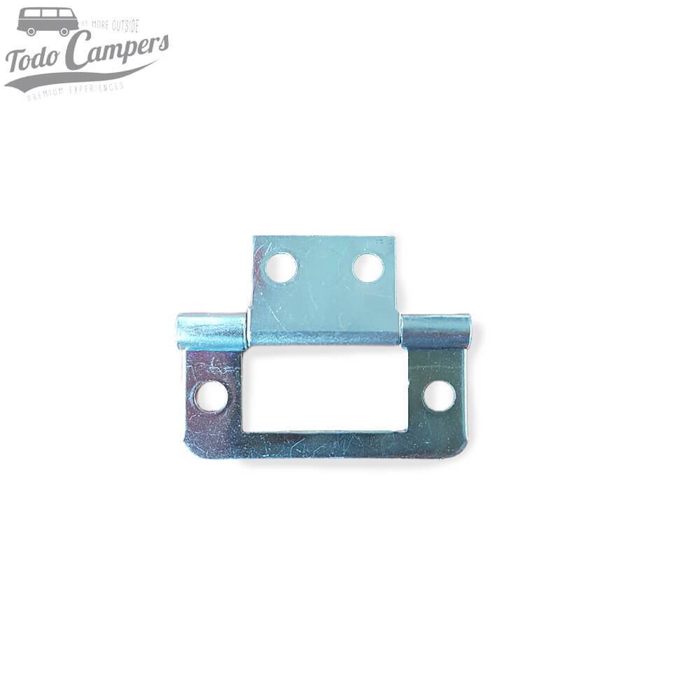 Dobradiça Plana de 40 mm - Galvanizada