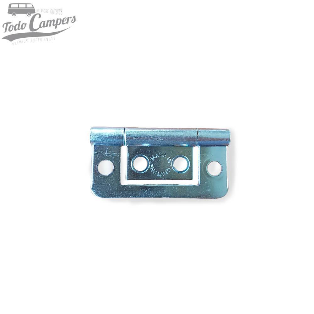 Dobradiça Plana de 40 mm - Galvanizada