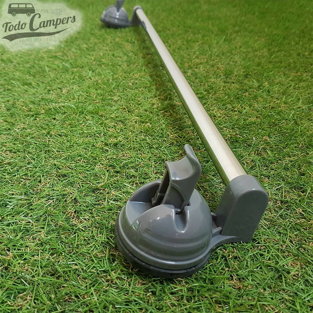 Capacidade de carga aproximada de 6 kg. Ocupa pouco espaço e é discreta