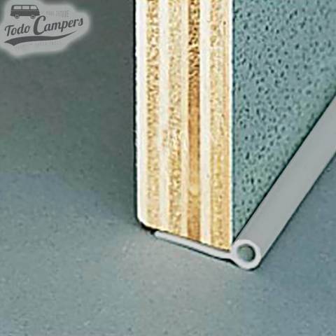 Perfil Tapajuntas color Gris Oscuro de 5 metros