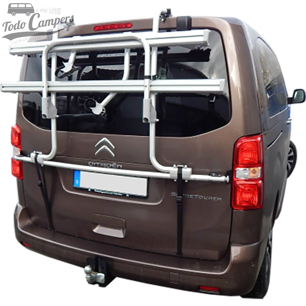 Portabicicletas puesto en Citroen SpaceTourer