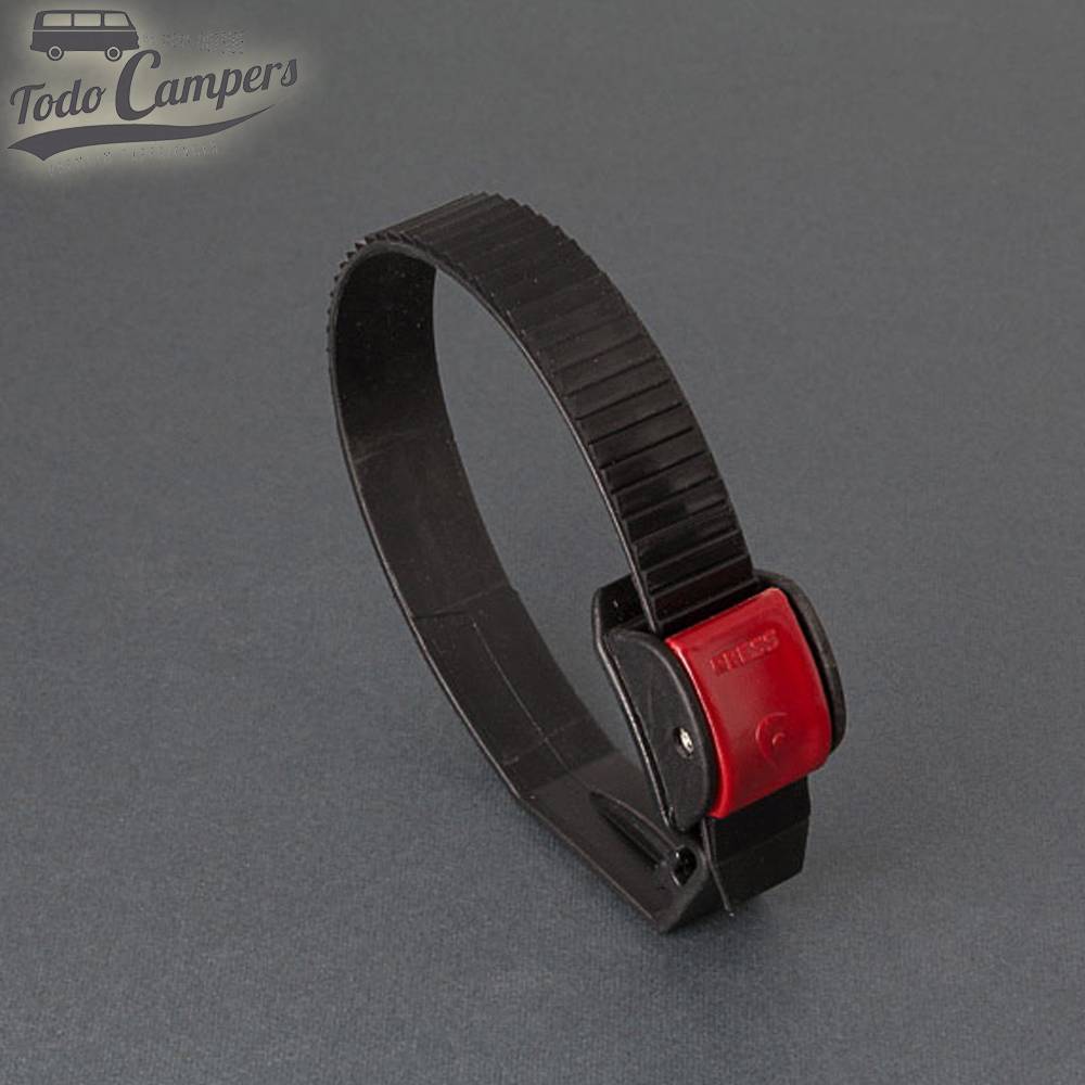 Cinta fixação de calhas para porta-bicicletas Carry Bike Fiamma. Suporte de bicicletas para carrinha, autocaravana ou caravana