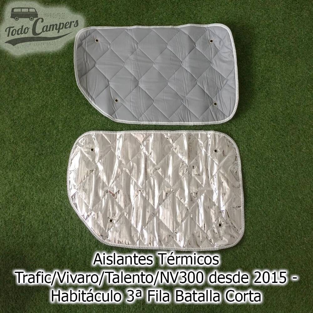 isotérmicos habitáculo 3º fila modelo curto trafic vivaro talento nv300 2015-2021