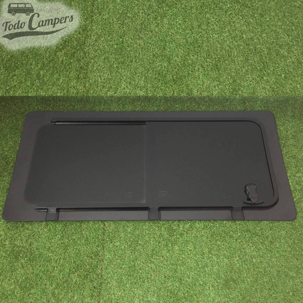 Ventana corredera Volkswagen T4 - 2º fila lado acompañante - Vista trasera