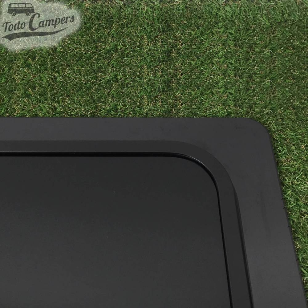 Ventana corredera Volkswagen T4 - 2º fila lado acompañante- Perspectiva  superior, lado derecho