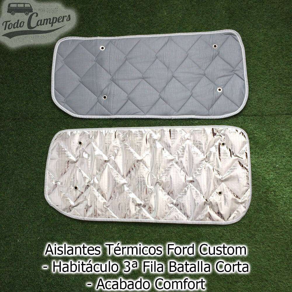 protetor térmico para carrinhas habitáculo 3º fila modelo curto acabamento comfort
