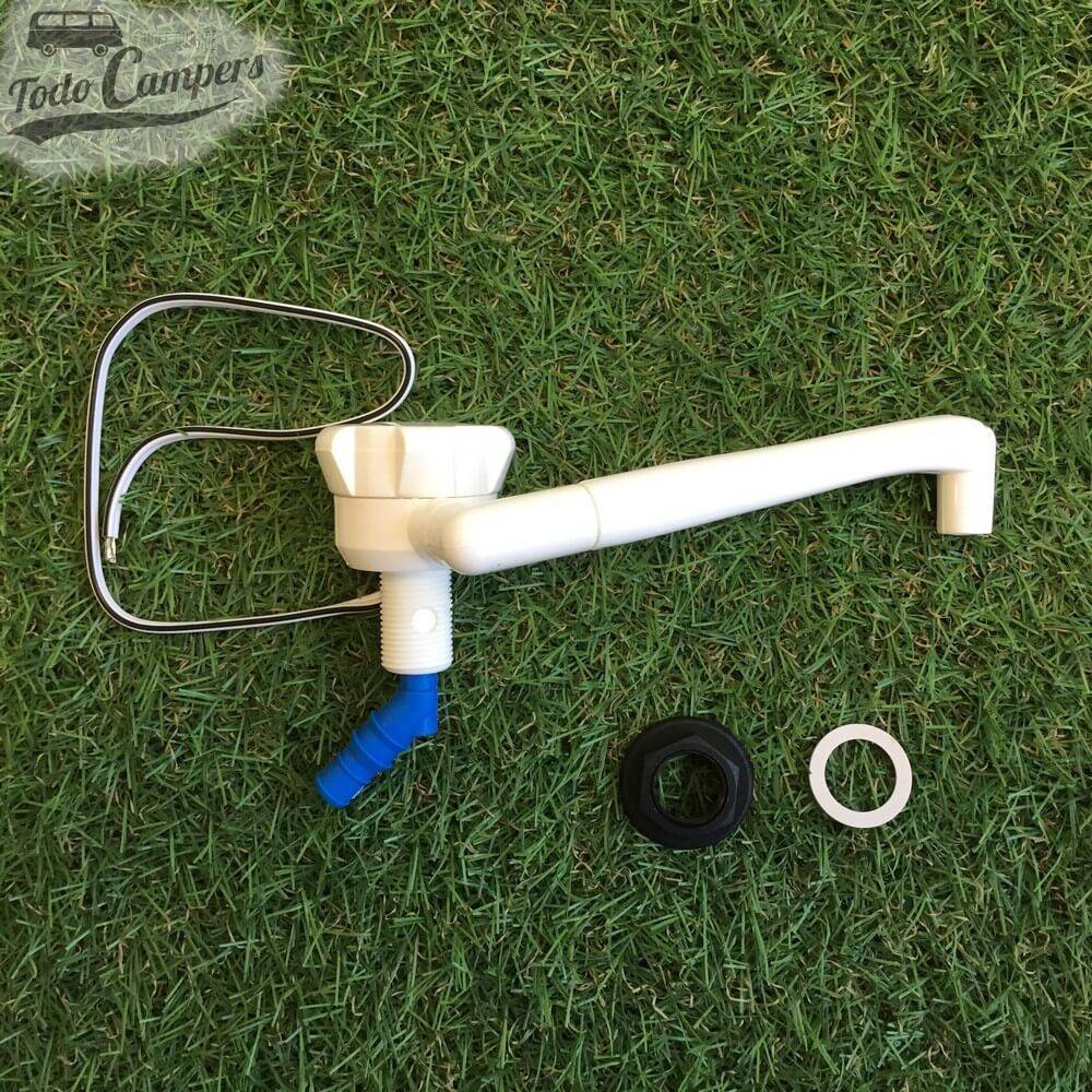 Torneira Novo Automática (Cor Branco) - abatida