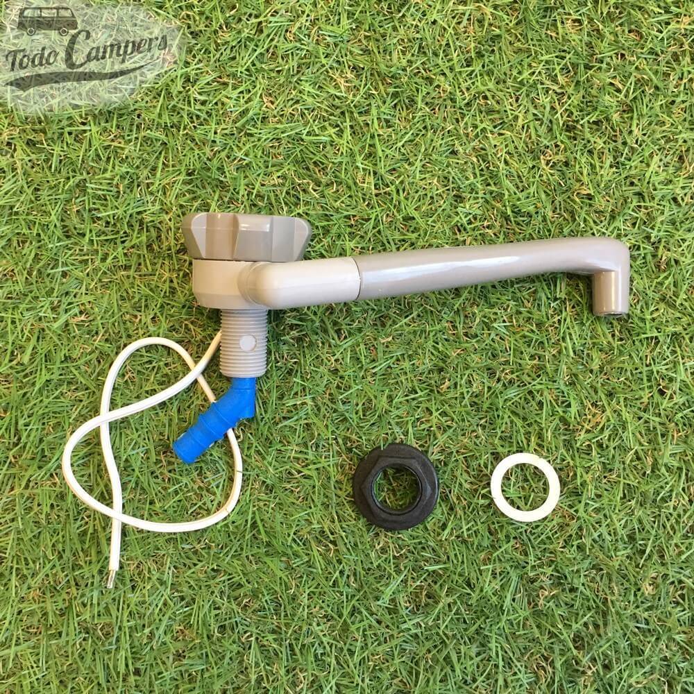 Grifo Novo Automático (Color Gris)  abatido