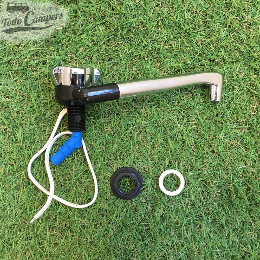 Torneira Novo Automática (Cor Prateado) - abatida