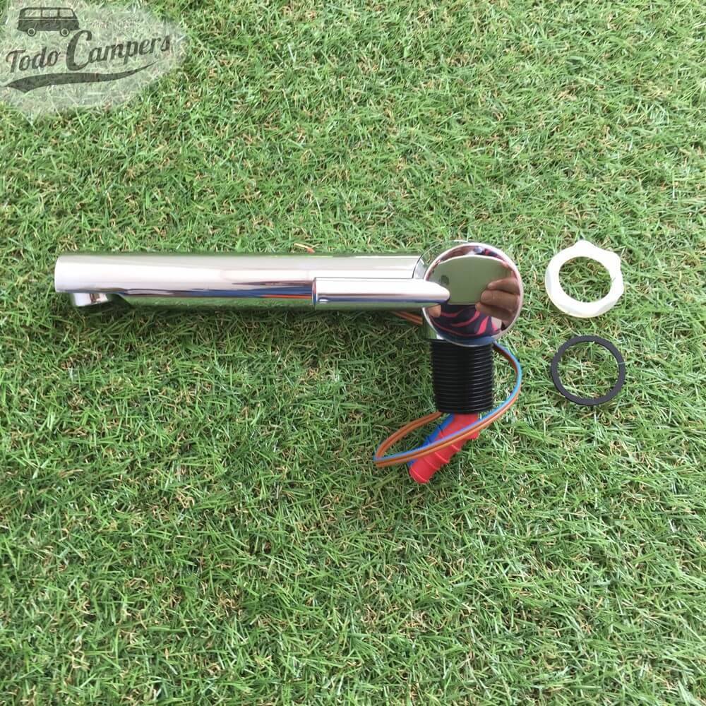 Torneira Misturadora RK Reich Trend A  Vista lateral, manípulo fechado