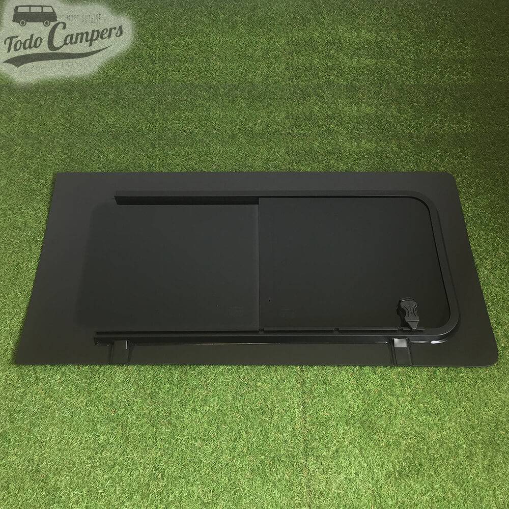 Ventana corredera Volkswagen T5 y T6 - Segunda Fila Lado Conductor - Vista interior completa