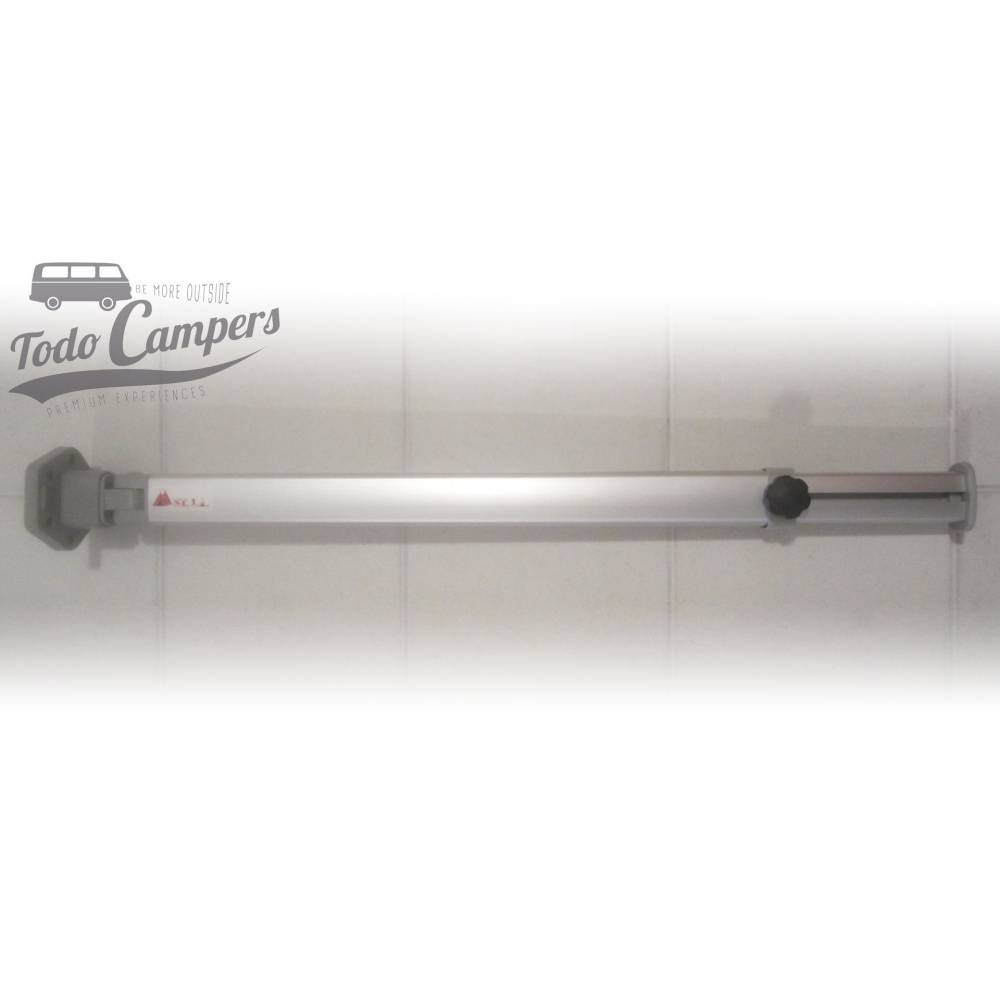 Reverso de la pata plegable y extensible para mesa abatible camper