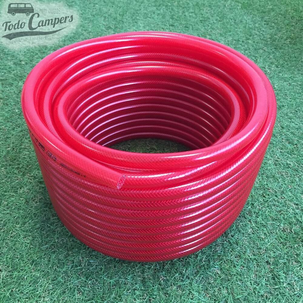 Rollo de Manguera Roja - 10mm diametro (venta por metros)