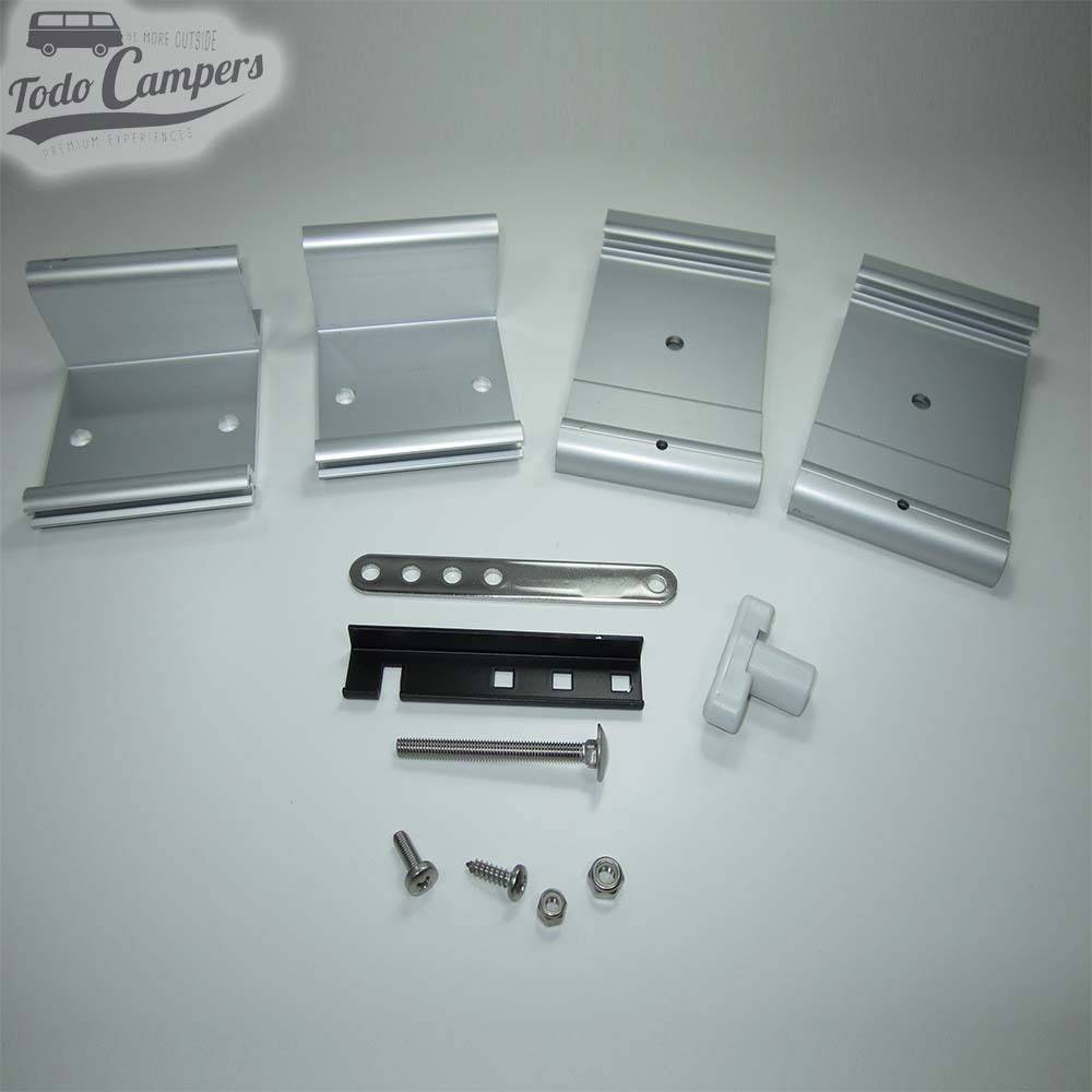 Piezas que incluye el soporte para toldo Fiamma F35 / F45s - Auto Adapter (baca)