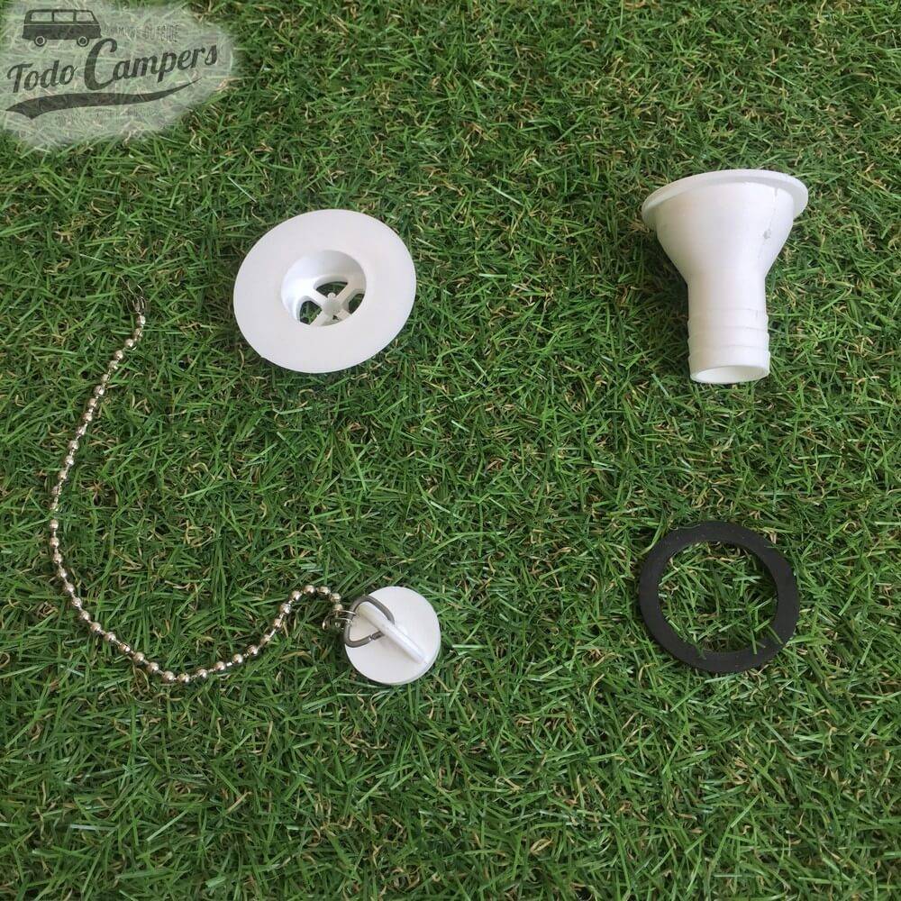 Válvula direita - Saída 2 cm (encastramento 3,1 cm) - Tipo H