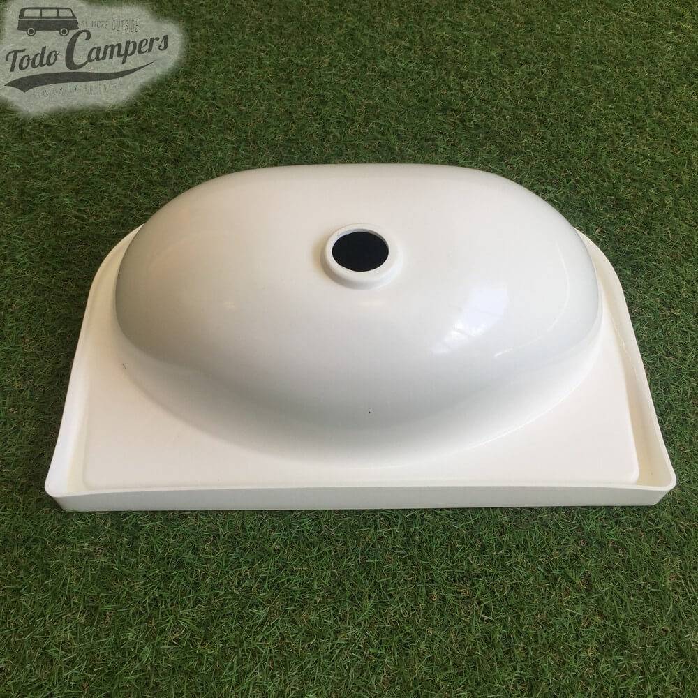 Lavabo Recto 39x27 cm boca abajo