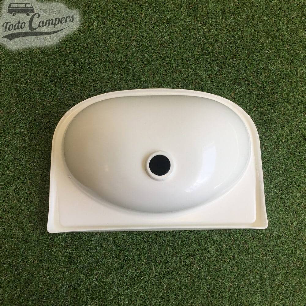 Lavabo Recto 39x27 cm boca abajo