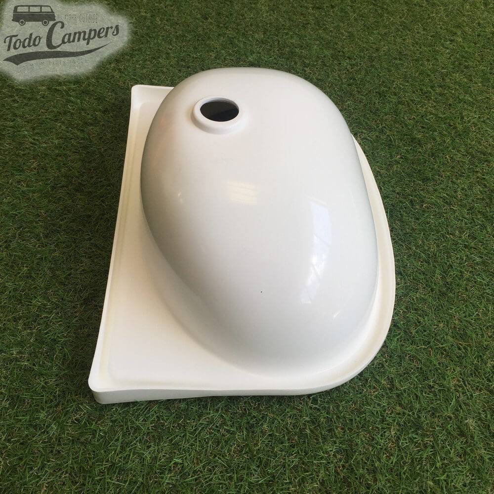 Lavabo Recto 39x27 cm boca abajo