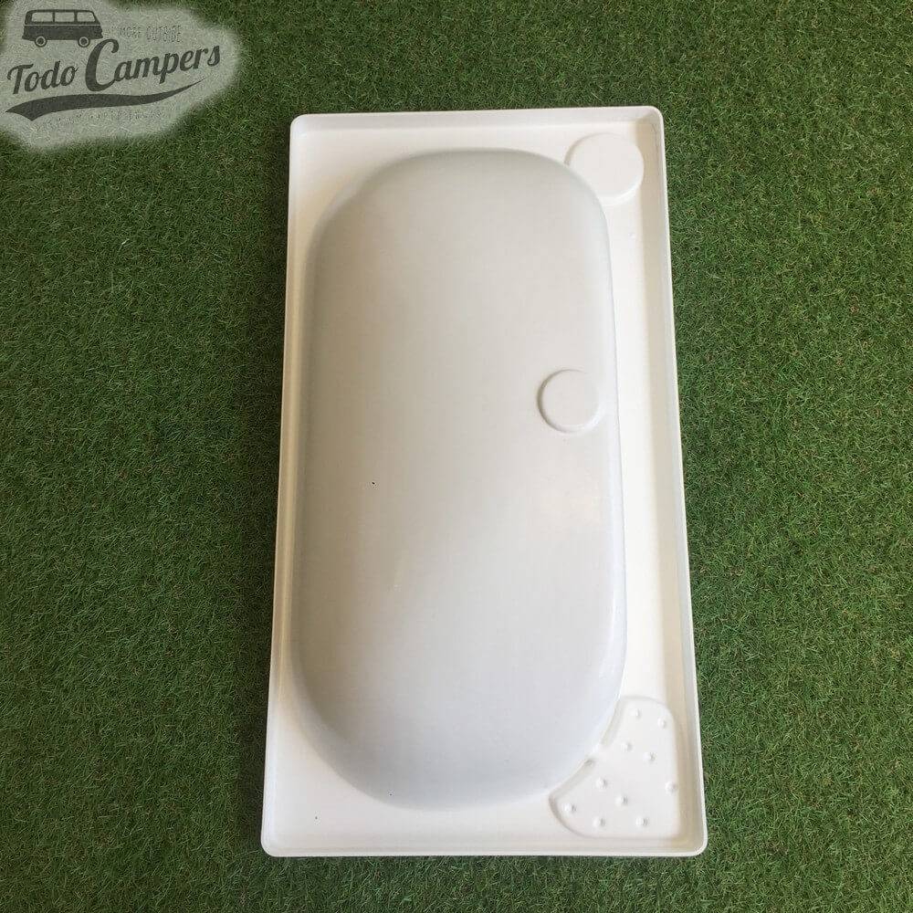 Lavabo para vehículos camper 65 x 34 cm (visto al reves)