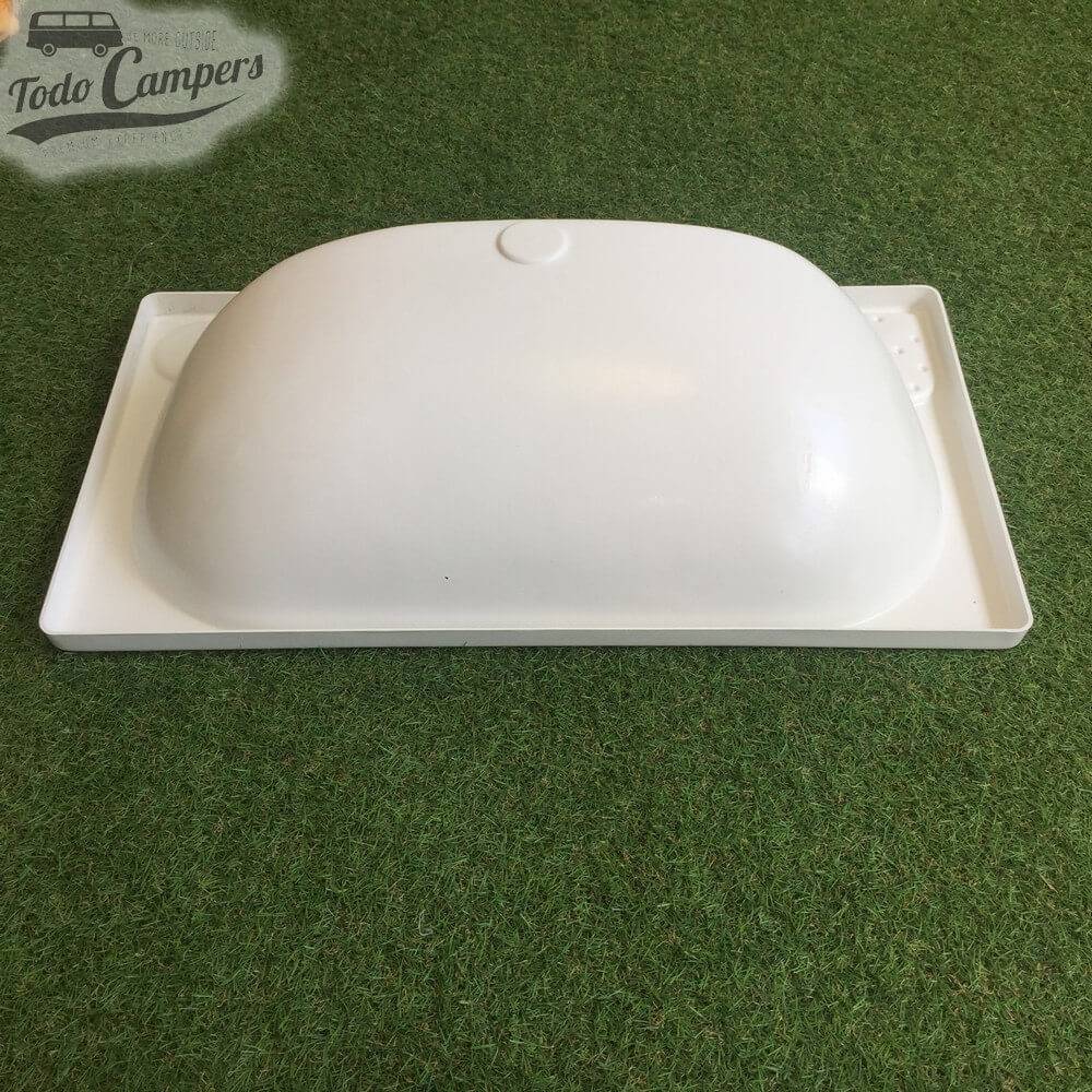 Lavabo para furgonetas camper 650 x 340 mm (visto al reves)