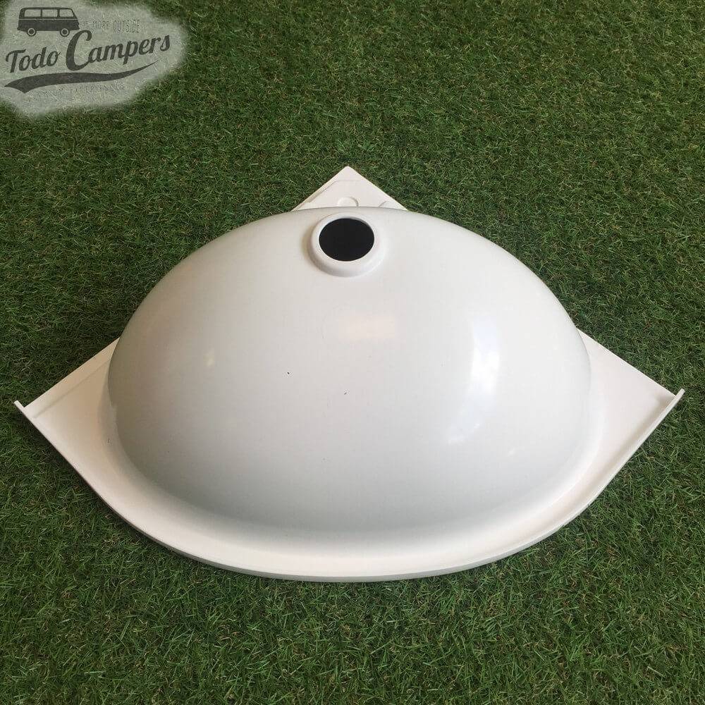 Lavabo de Esquina para caravanas y autocaravanas 335 x 335 mm