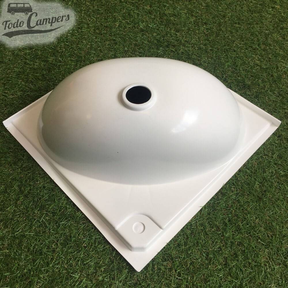 Lavabo de Esquina para furgonetas camper 33,5 x 33,5 cm