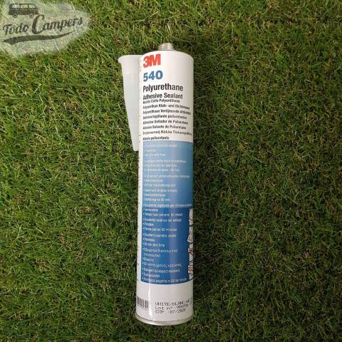 Sellador adhesivo de poliuretano 3M 540 Color Blanco