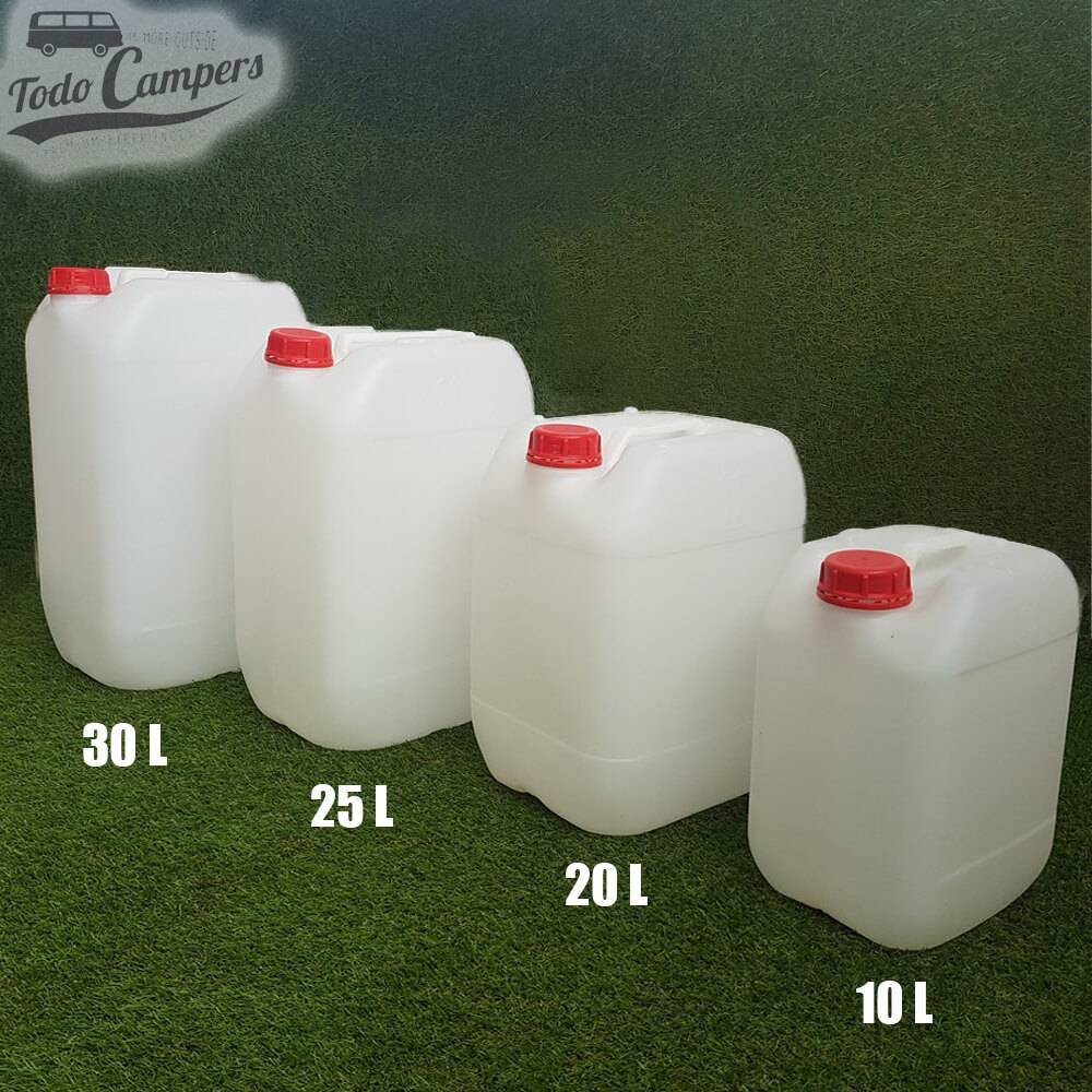 Diferentes modelos garrafas camper