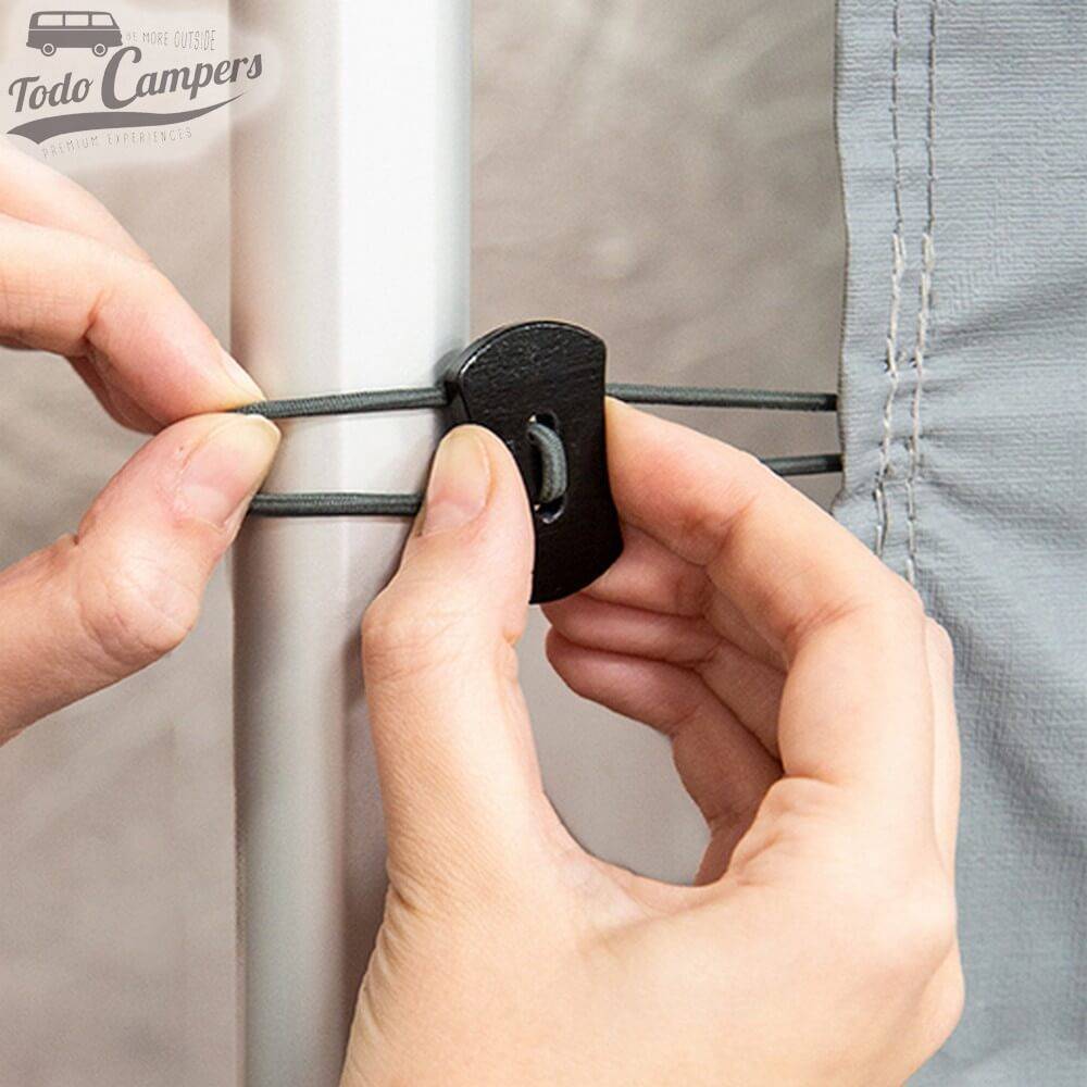 Side W Pro F35Van (Lateral para Toldo Fiamma F35Van) - Detalhe fixações