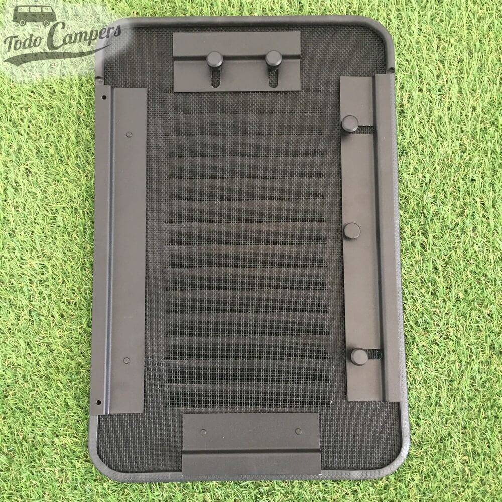 Rejillas trasera de aluminio negro de Air Vent para Volkswagen Caddy 2004-2020