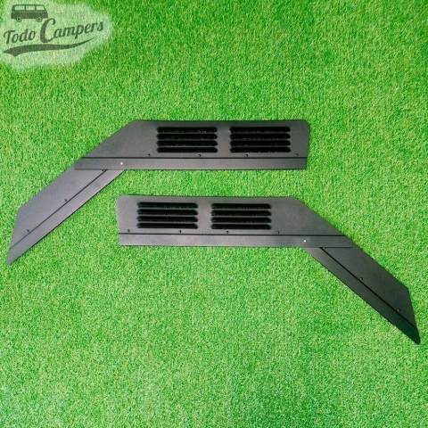 Kit de 2 rejillas de ventilación Air Vent para las ventanas delanteras de las furgonetas Volkswagen T4 1990-2002