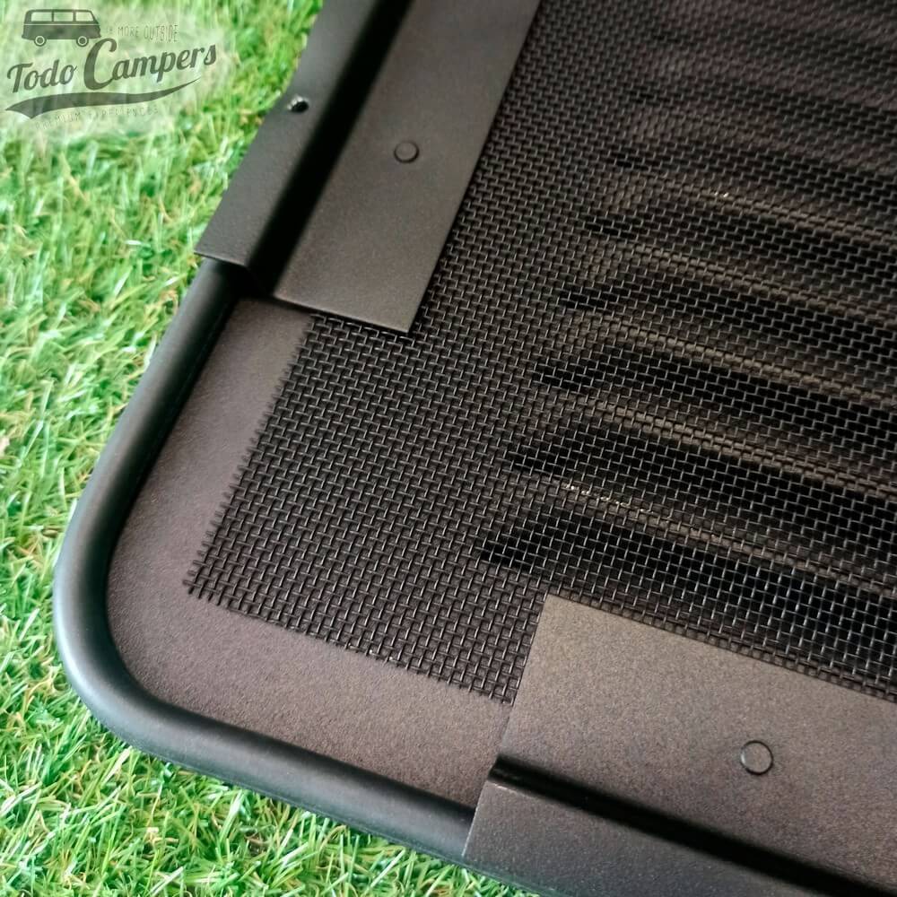 Detalle de la rejilla del Air Vent para las furgonetas Volkswagen T6.1 Transporter, Caravelle, Multivan y California