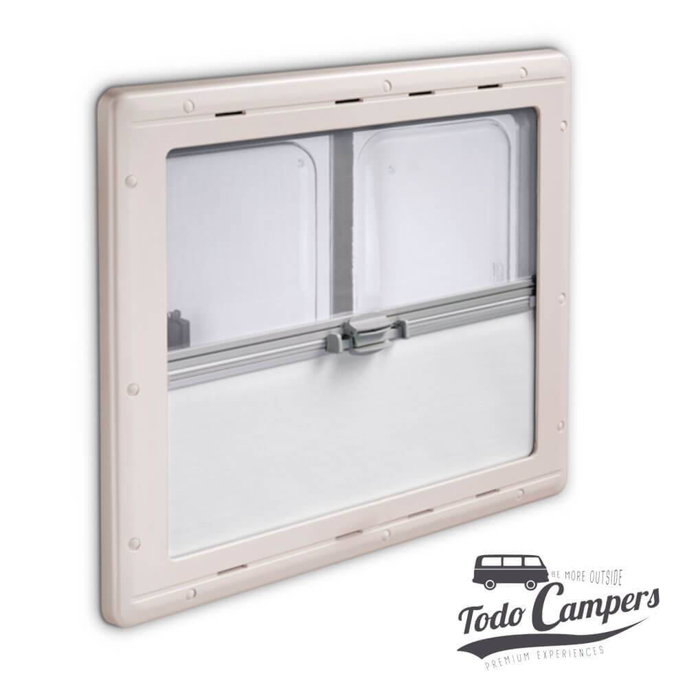 Ventana corredera Dometic Seitz S4 con store fácilmente manejable con una mano