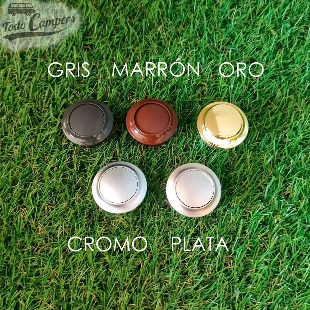 Pulsadores de cerradura de muebles de furgonetas varios colores