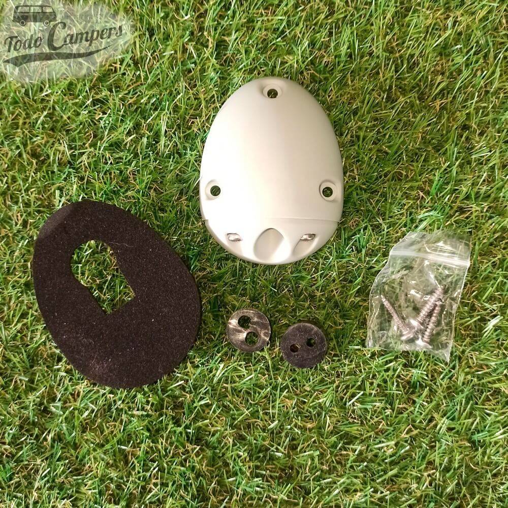 Pasacables con todos los materiales completos