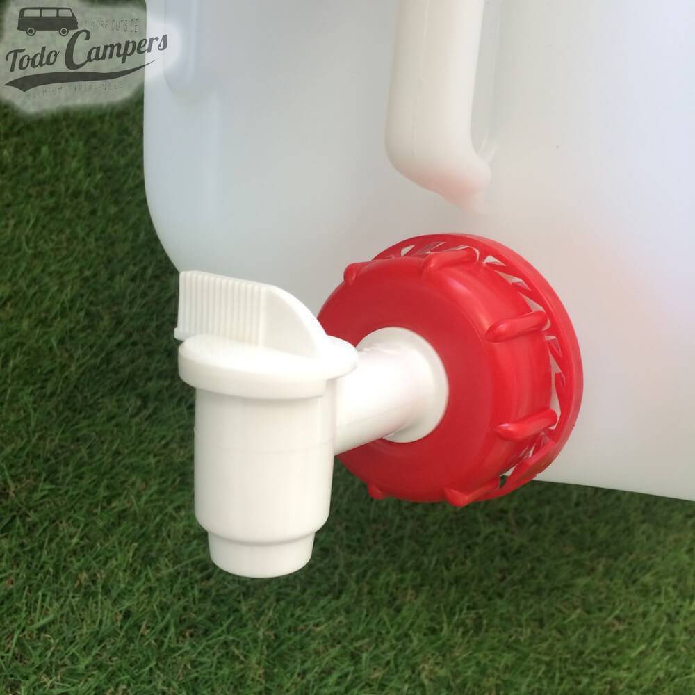 Tapón con grifo para garrafa