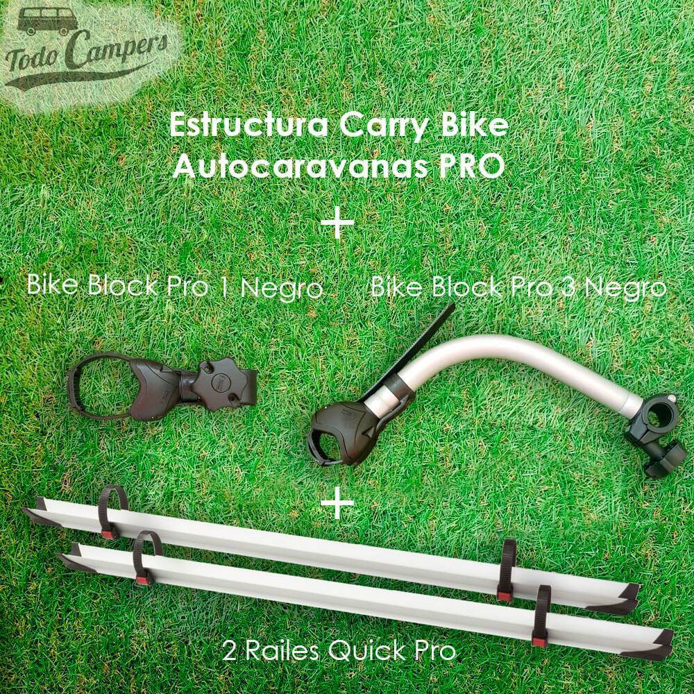 Conteúdo do Porta-bicicletas para Autocaravanas PRO - 2 BICIS