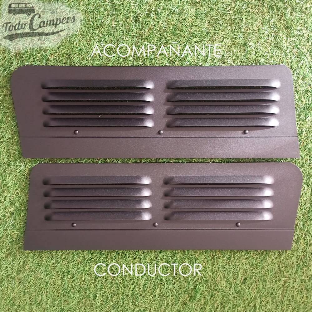 Kit de 2 grelhas de ventilação Air Vent para as janelas dianteiras das carrinhas Ford Transit Van desde 2014