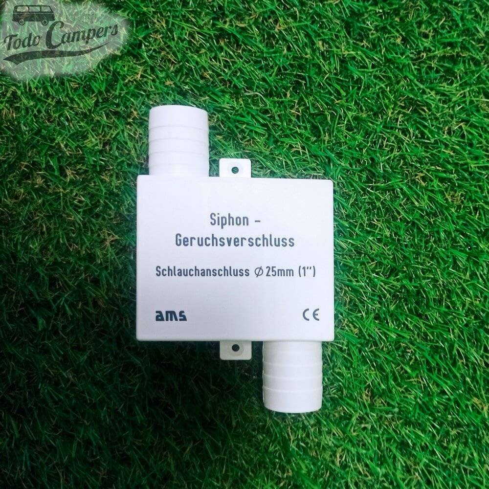 Parte trasera de sifón de desagüe 25mm