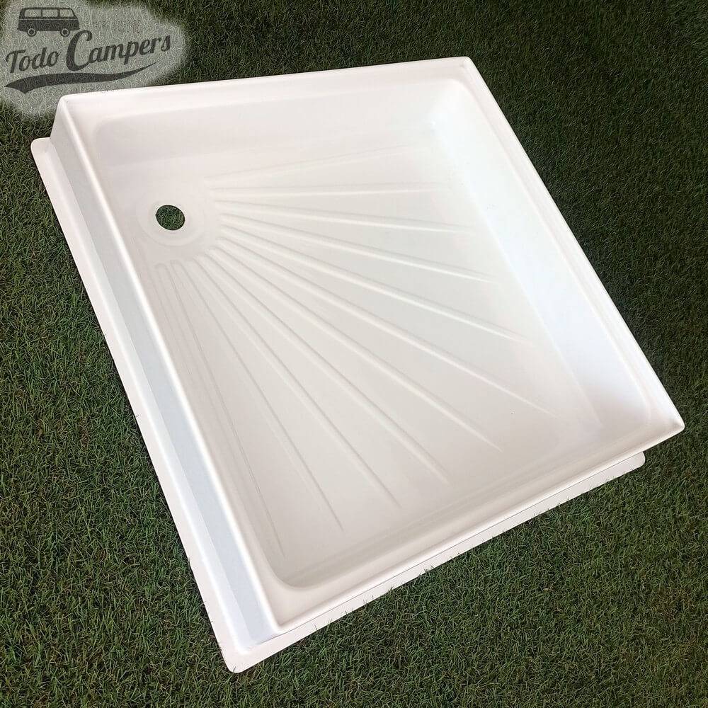 Base de duche camper para a sua carrinha de 60x60
